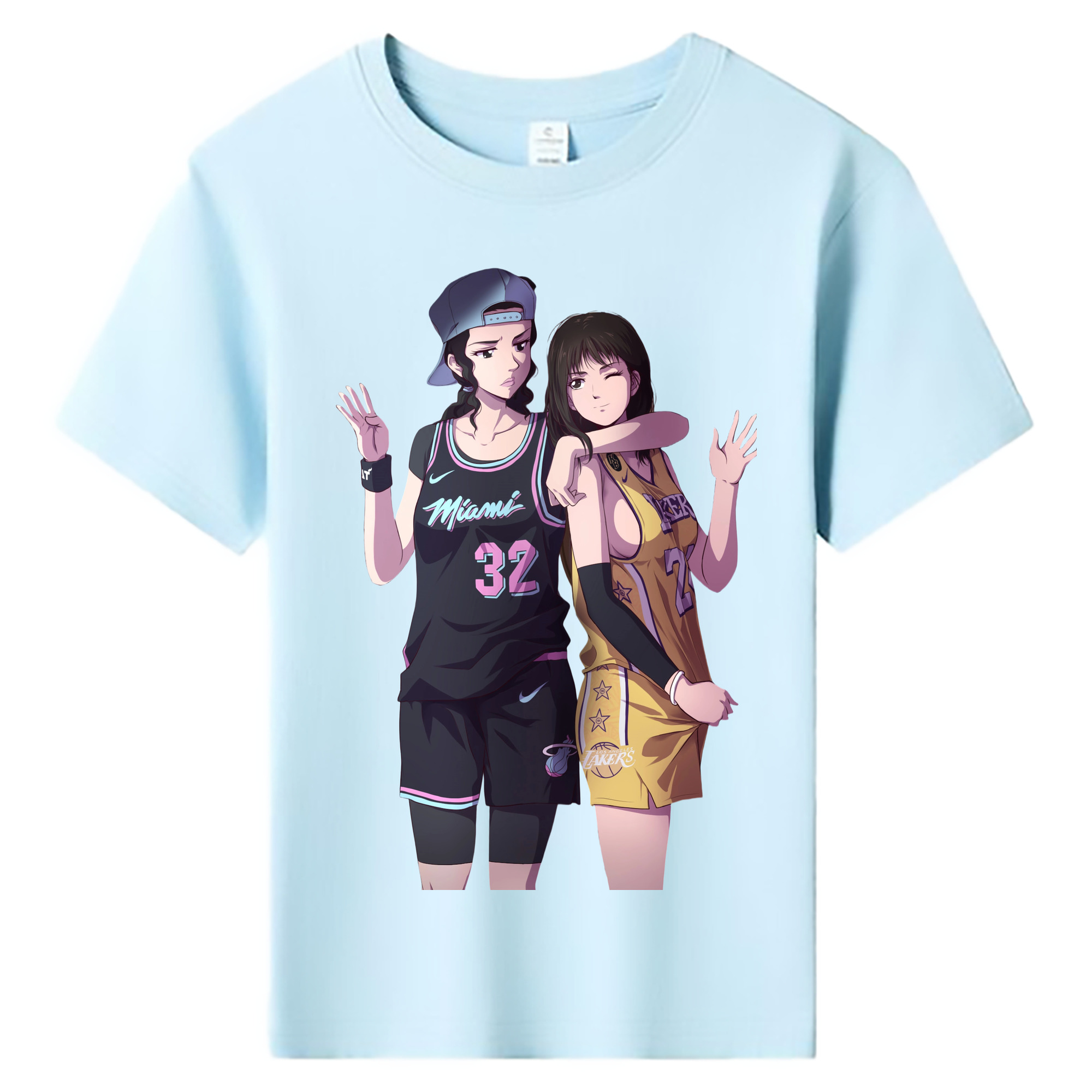 （画像用） SLAM DUNK／スラムダンク 綿100％キッズTシャツ（フロントプリント）